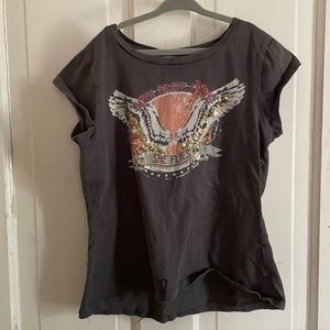 Grey girls t-shirt